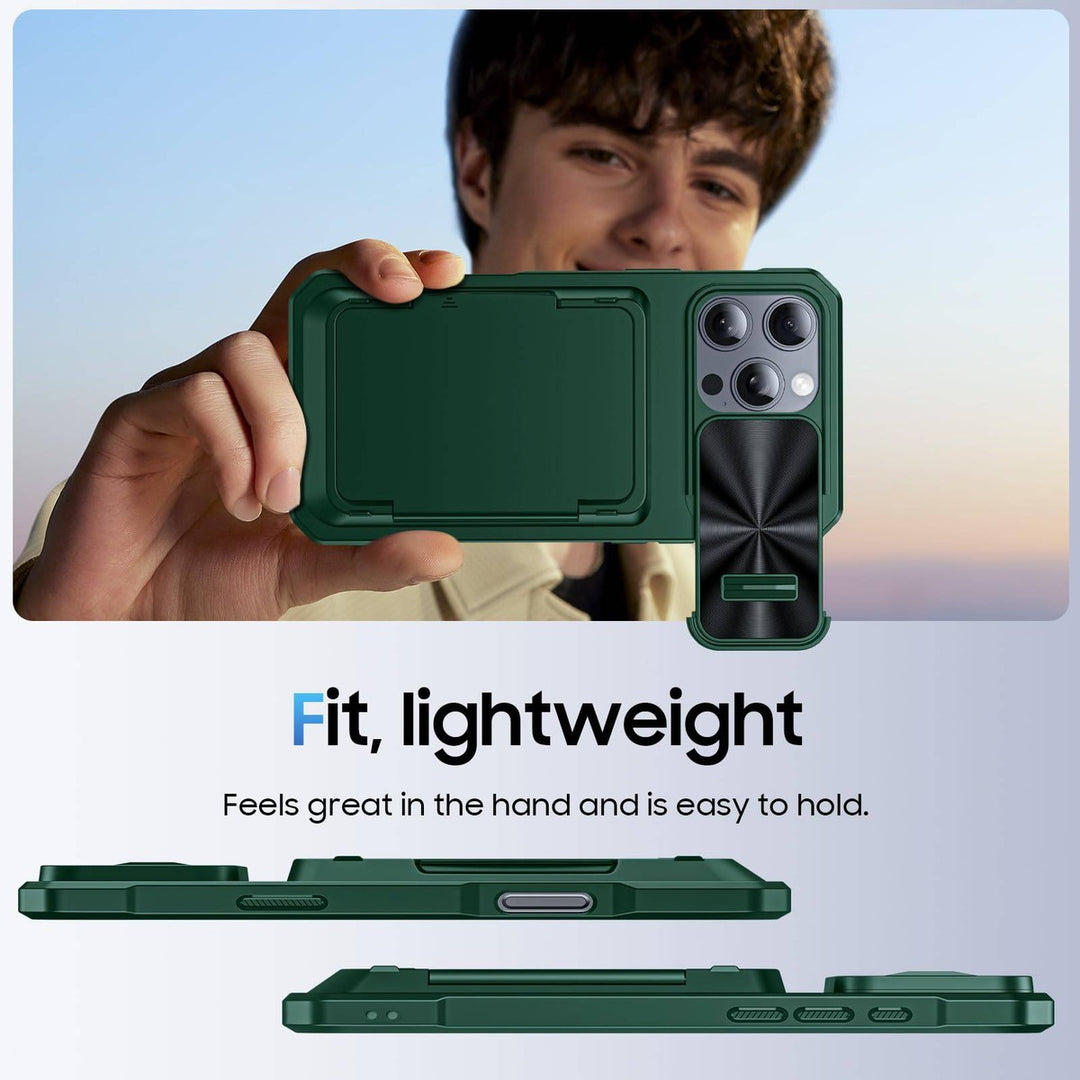 Titanium Shield Wallet for iPhone 16 - DOKUTRONIX