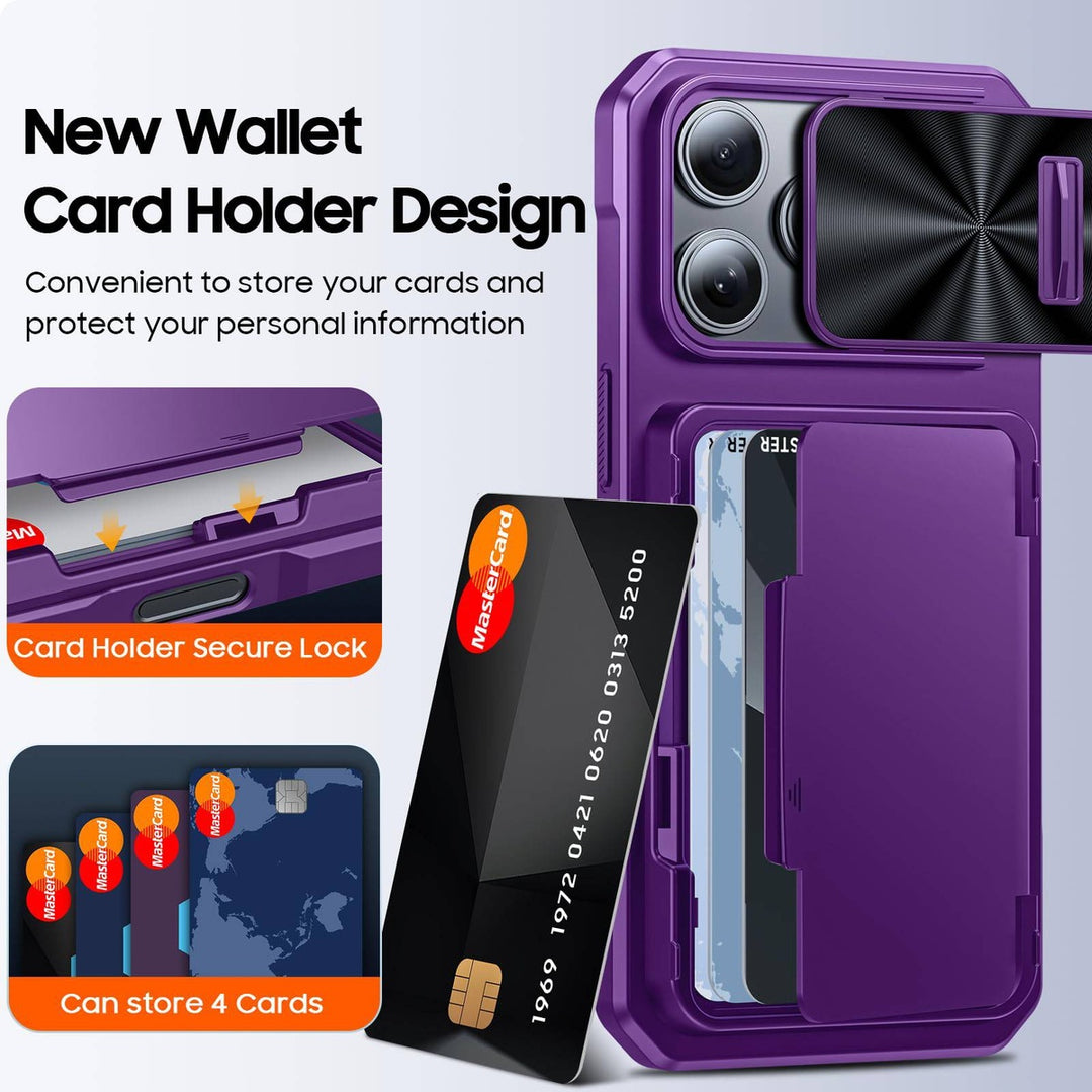 Titanium Shield Wallet for iPhone 16 - DOKUTRONIX