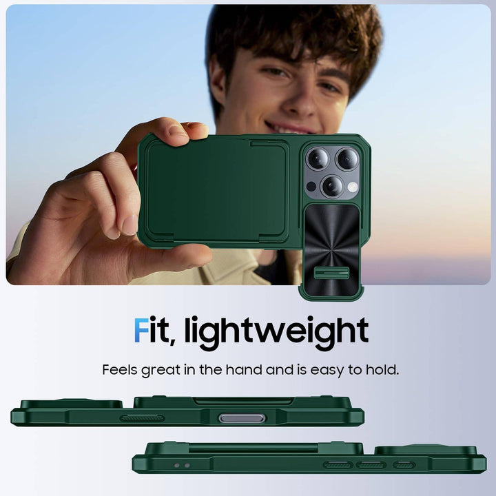 Titanium Shield Wallet for iPhone 16 - DOKUTRONIX