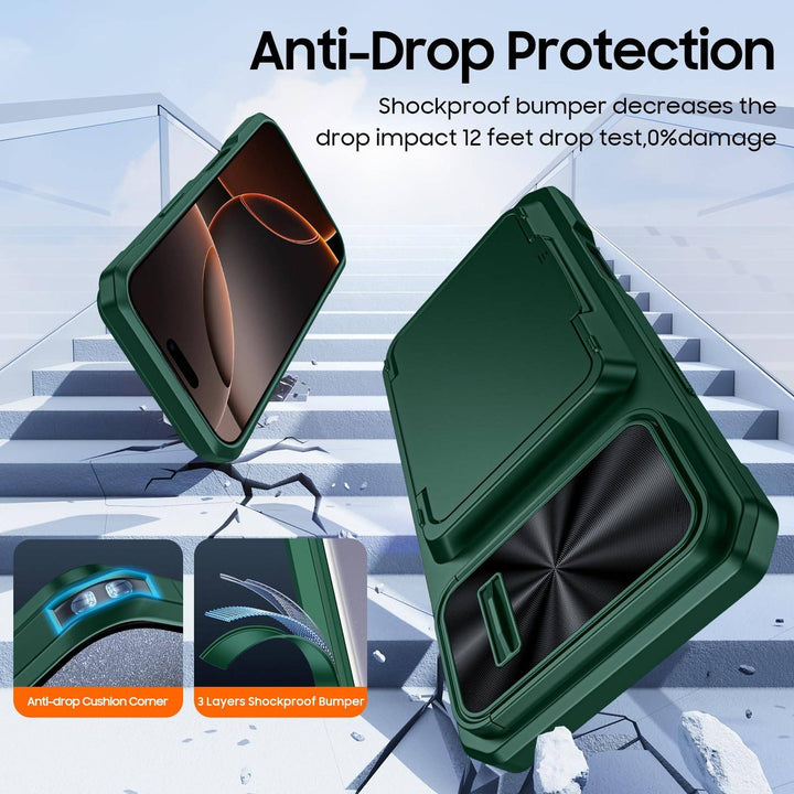 Titanium Shield Wallet for iPhone 16 - DOKUTRONIX