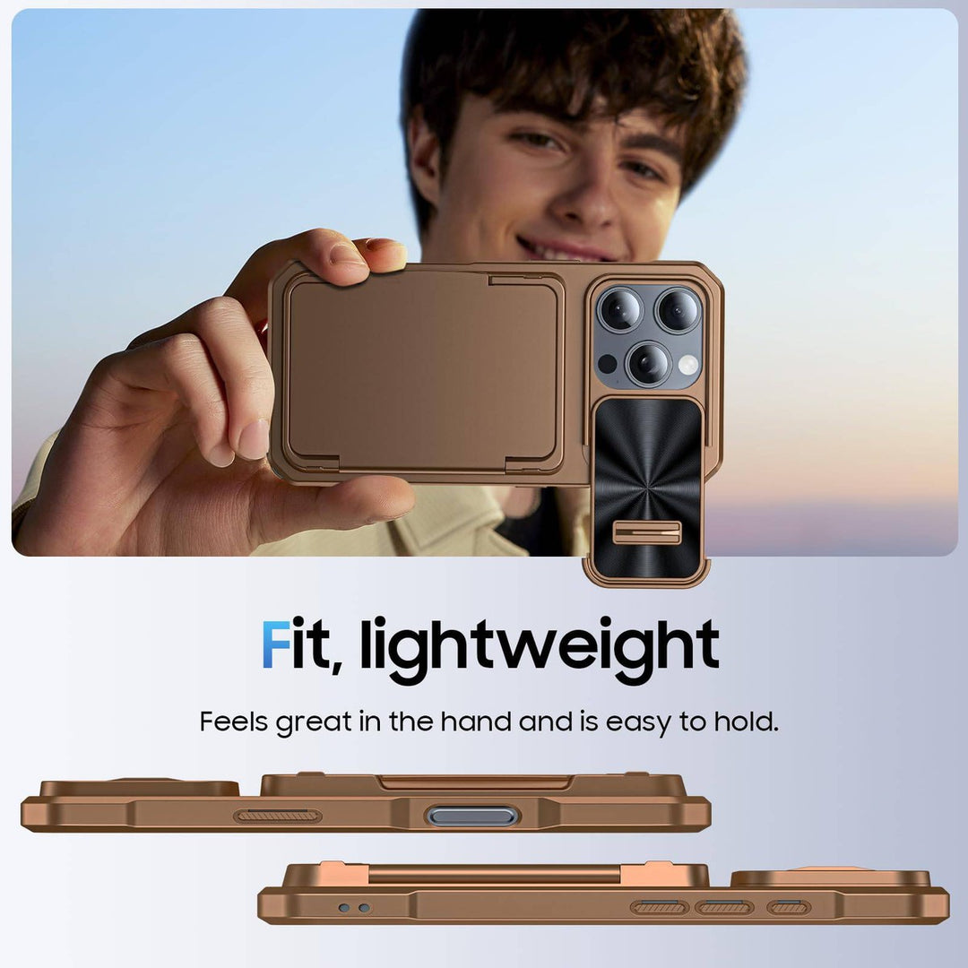 Titanium Shield Wallet for iPhone 16 - DOKUTRONIX