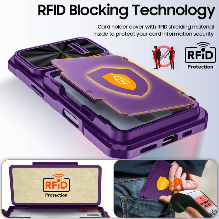 Titanium Shield Wallet for iPhone 16 - DOKUTRONIX