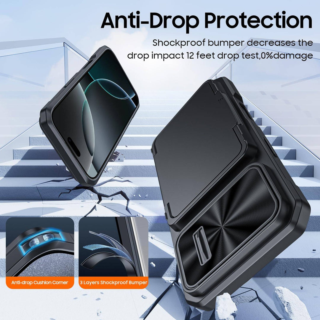 Titanium Shield Wallet for iPhone 16 - DOKUTRONIX