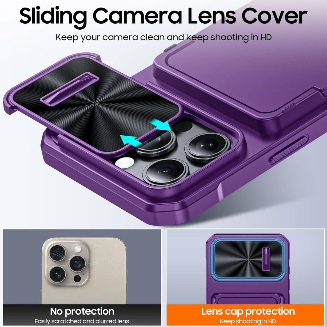 Titanium Shield Wallet for iPhone 16 - DOKUTRONIX