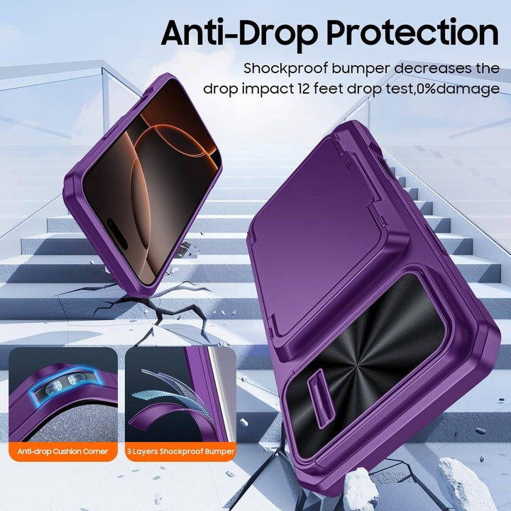 Titanium Shield Wallet for iPhone 16 - DOKUTRONIX