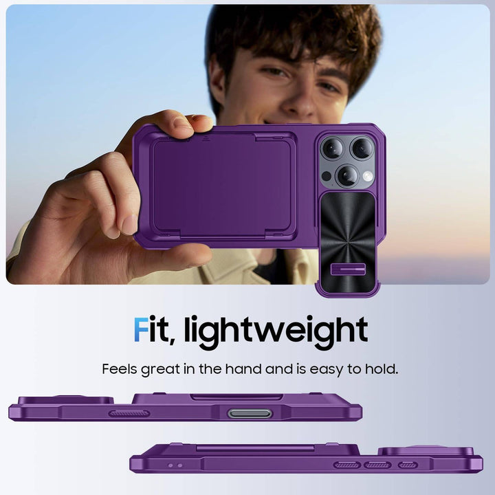 Titanium Shield Wallet for iPhone 16 - DOKUTRONIX