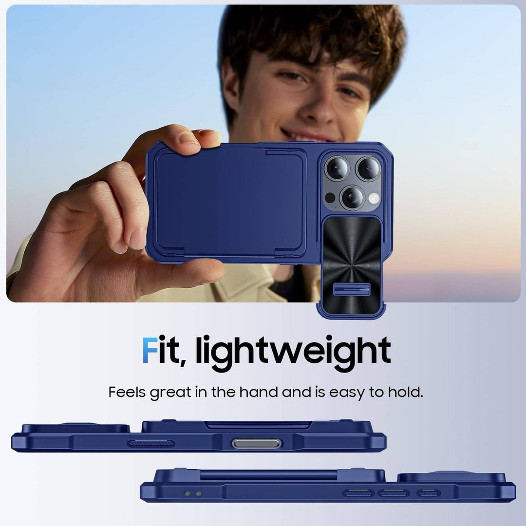 Titanium Shield Wallet for iPhone 16 - DOKUTRONIX