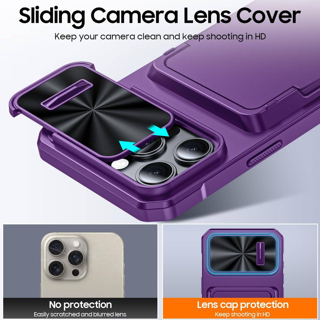 Titanium Shield Wallet for iPhone 16 - DOKUTRONIX