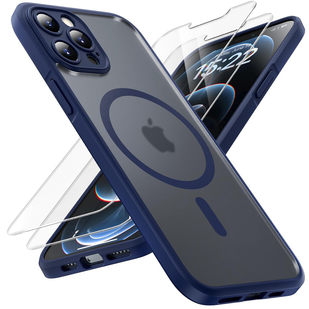 Tocal Pro 3-in-1 MagSafe Case for iPhone 16 Black - DOKUTRONIX