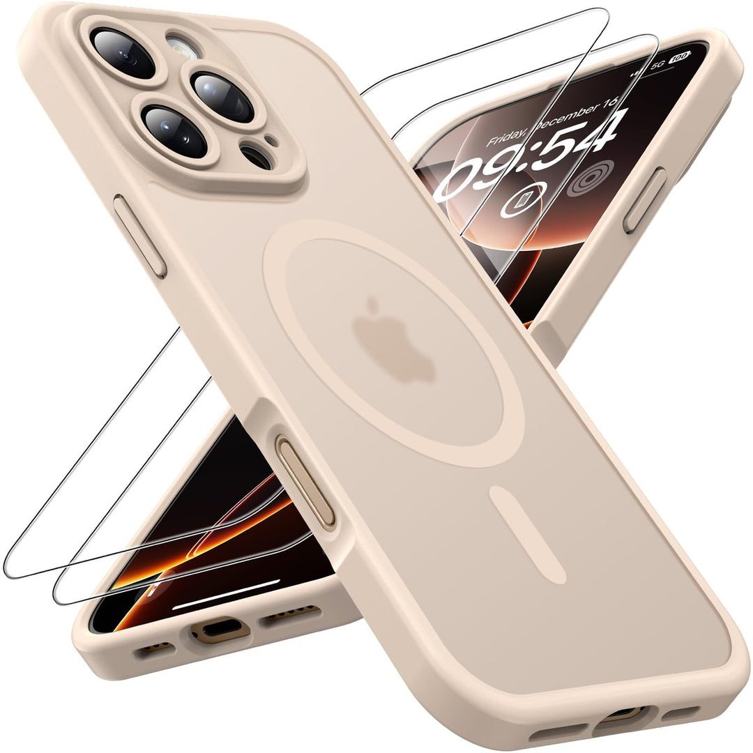 Tocal Pro 3-in-1 MagSafe Case for iPhone 16 Black - DOKUTRONIX