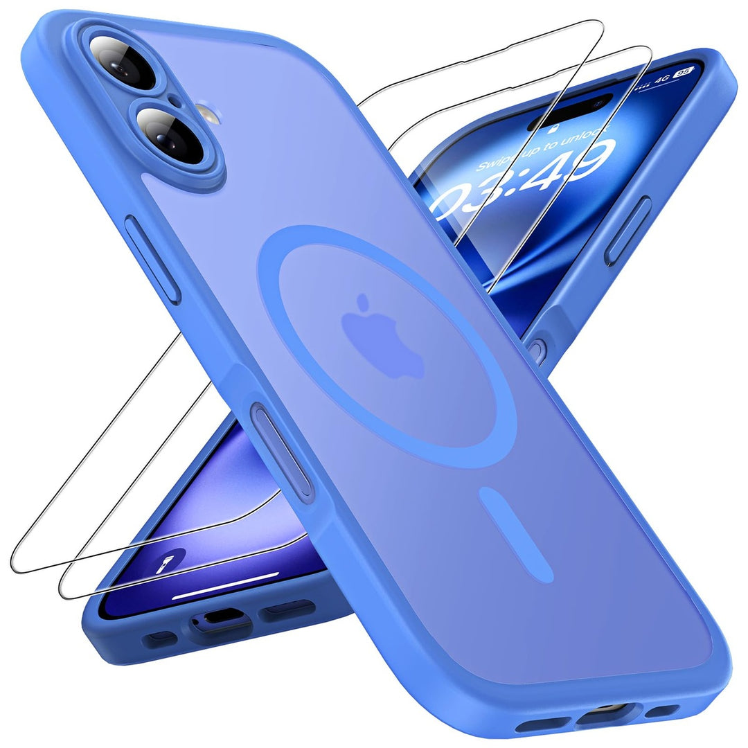 Tocal Pro 3-in-1 MagSafe Case for iPhone 16 Black - DOKUTRONIX