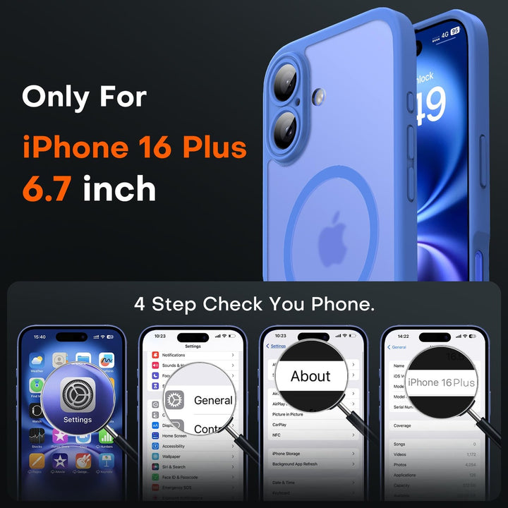 Tocal Pro 3-in-1 MagSafe Case for iPhone 16 Black - DOKUTRONIX