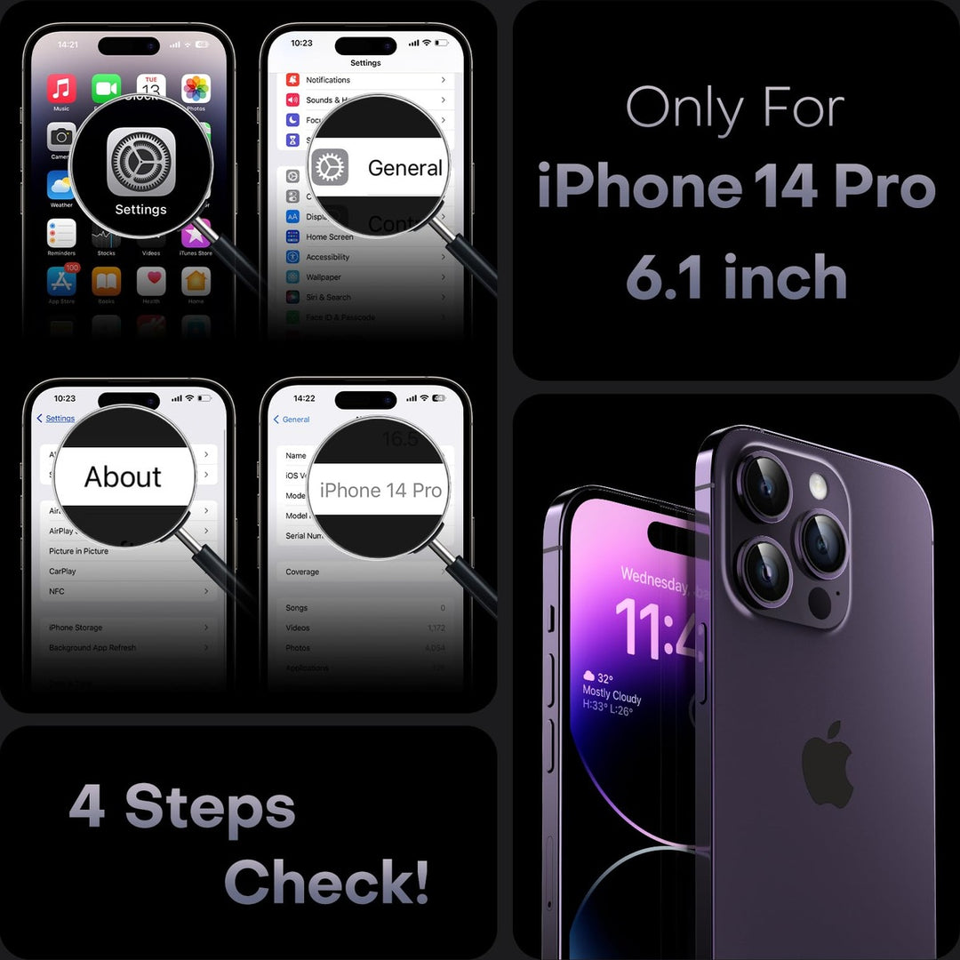 Tocal Pro 3-in-1 MagSafe Case for iPhone 16 Black - DOKUTRONIX