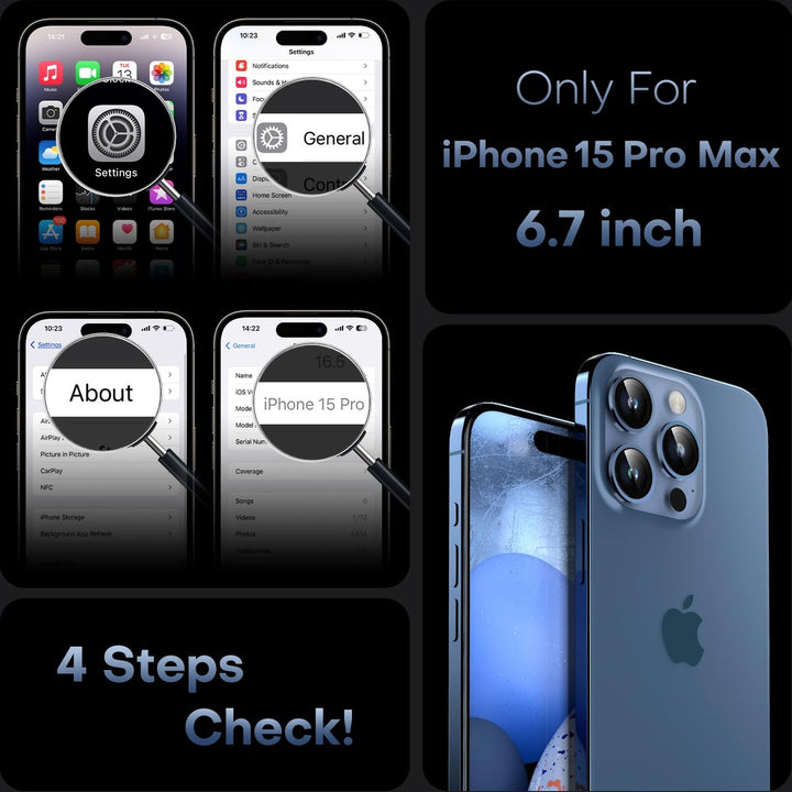 Tocal Pro 3-in-1 MagSafe Case for iPhone 16 Black - DOKUTRONIX