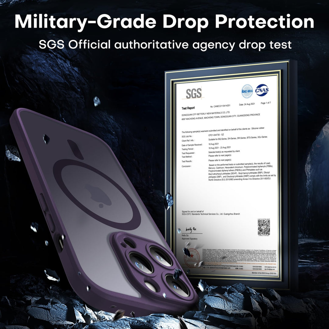 Tocal Pro 3-in-1 MagSafe Case for iPhone 16 Black - DOKUTRONIX