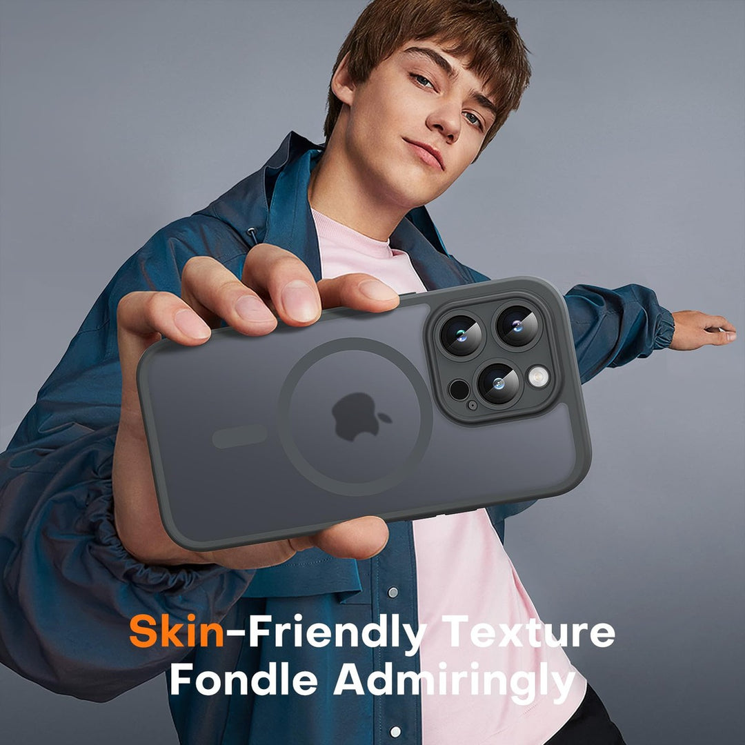 Tocal Pro 3-in-1 MagSafe Case for iPhone 16 Black - DOKUTRONIX