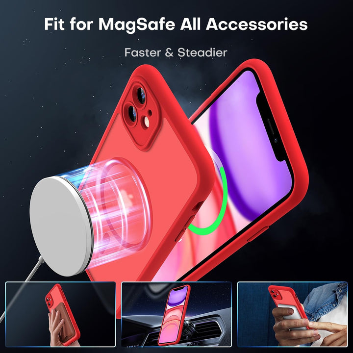 Tocal Pro 3-in-1 MagSafe Case for iPhone 16 Black - DOKUTRONIX