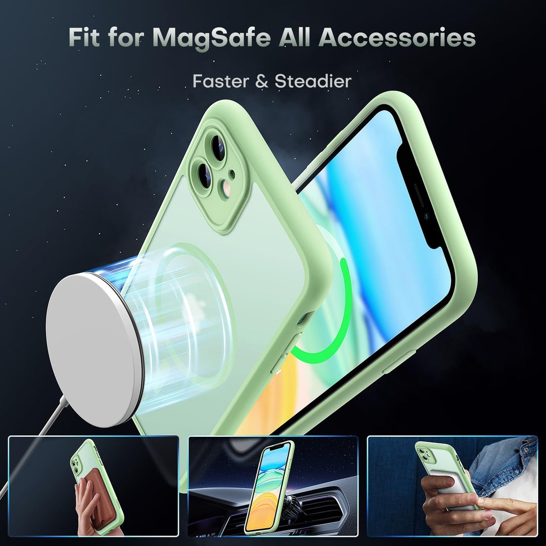 Tocal Pro 3-in-1 MagSafe Case for iPhone 16 Black - DOKUTRONIX