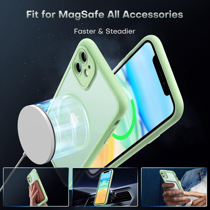 Tocal Pro 3-in-1 MagSafe Case for iPhone 16 Black - DOKUTRONIX