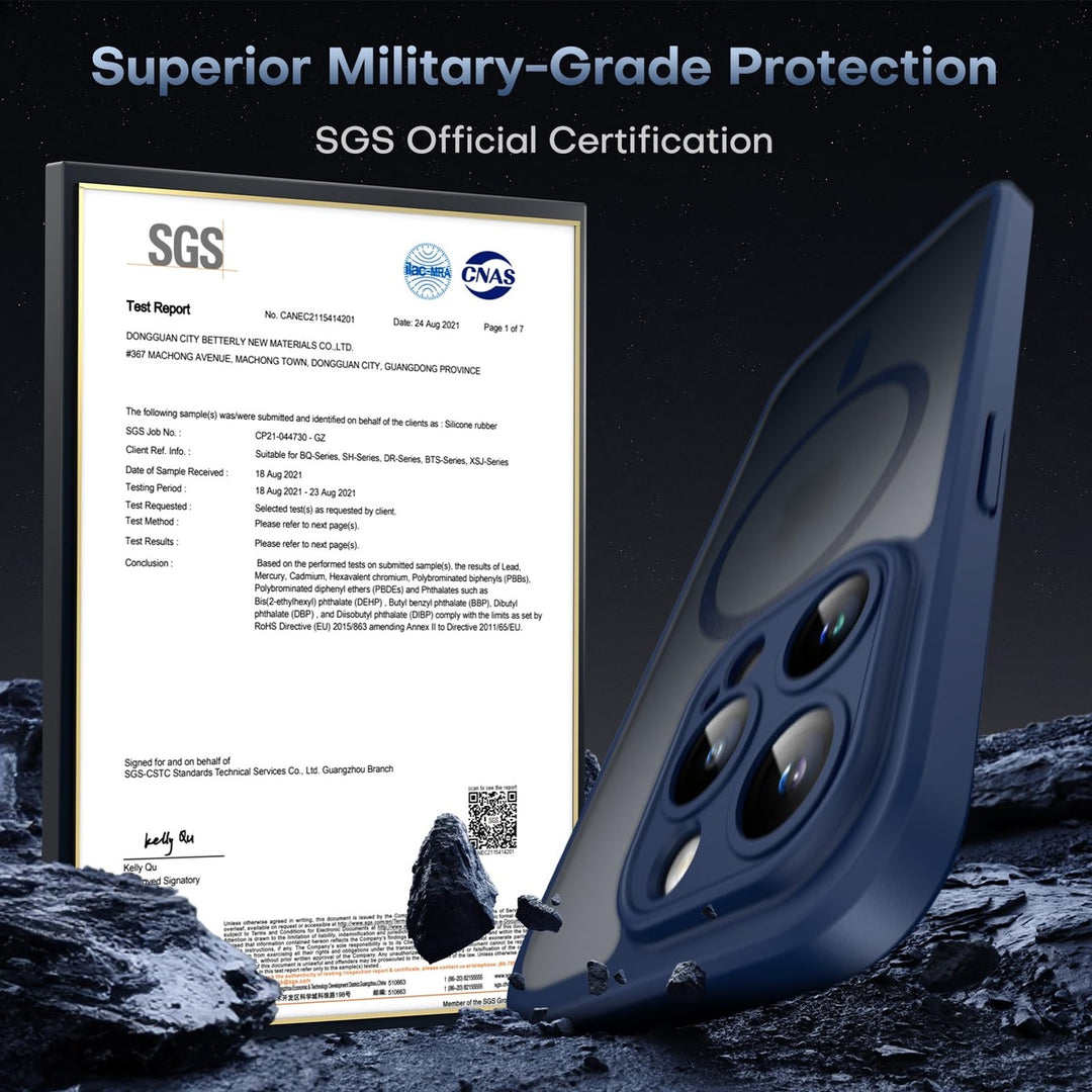 Tocal Pro 3-in-1 MagSafe Case for iPhone 16 Black - DOKUTRONIX