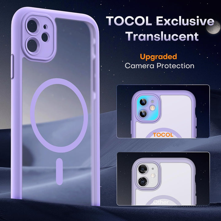 Tocal Pro 3-in-1 MagSafe Case for iPhone 16 Black - DOKUTRONIX