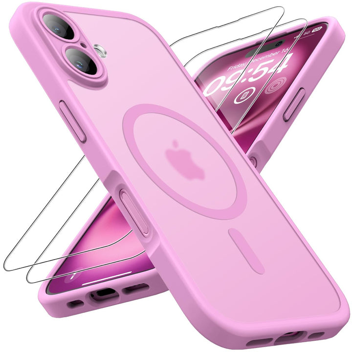 Tocal Pro 3-in-1 MagSafe Case for iPhone 16 Black - DOKUTRONIX