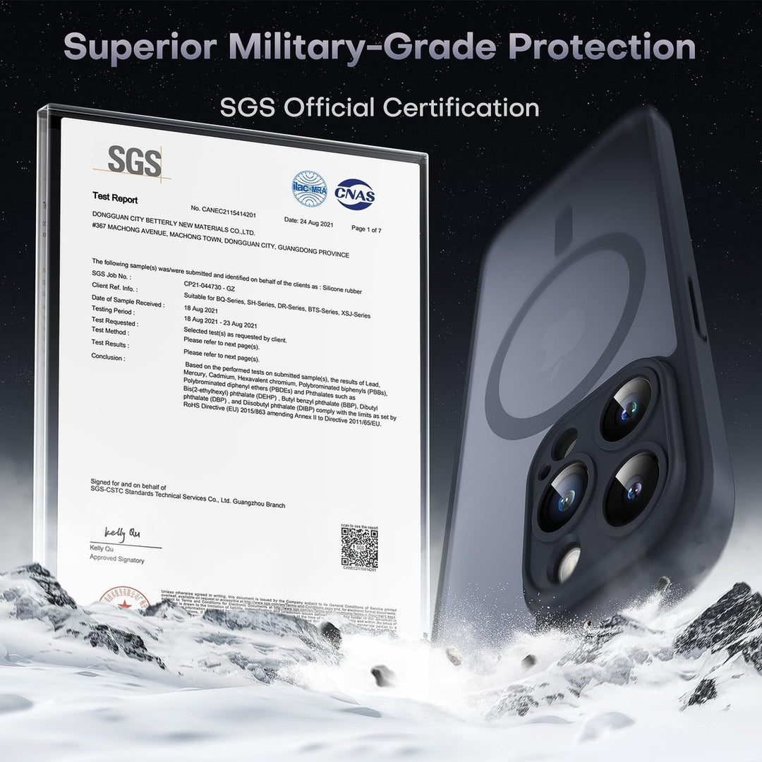 Tocal Pro 3-in-1 MagSafe Case for iPhone 16 Black - DOKUTRONIX