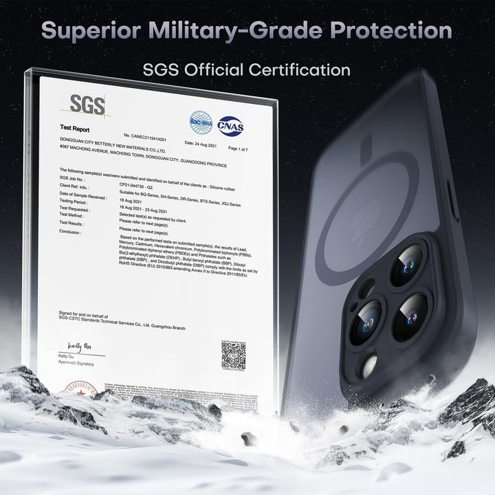 Tocal Pro 3-in-1 MagSafe Case for iPhone 16 Black - DOKUTRONIX