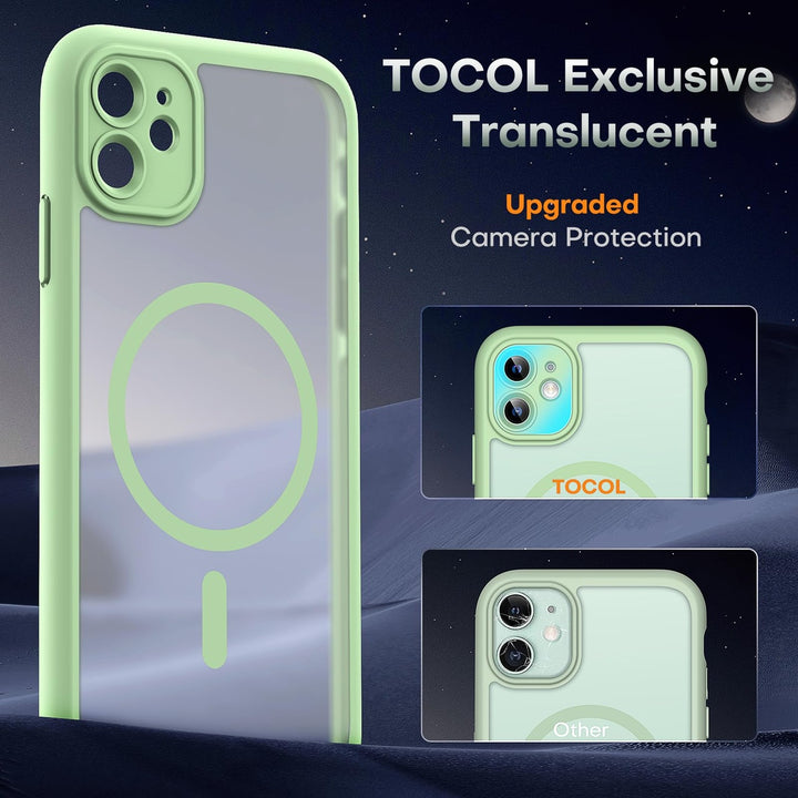 Tocal Pro 3-in-1 MagSafe Case for iPhone 16 Black - DOKUTRONIX