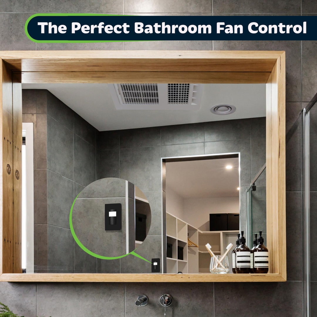 TOPGREENER PIR Motion Sensor Light Switch, Occupancy & Vacancy Motion Sensor Switch, 𝐎𝐩𝐞𝐫𝐚𝐛𝐥𝐞 𝐖𝐢𝐭𝐡𝐨𝐮𝐭 𝐆𝐫𝐨𝐮𝐧𝐝 𝐖𝐢𝐫𝐞, No Neutral Wire, Single Pole, TDOS5-HL-W-2PCS, White - DOKUTRONIX