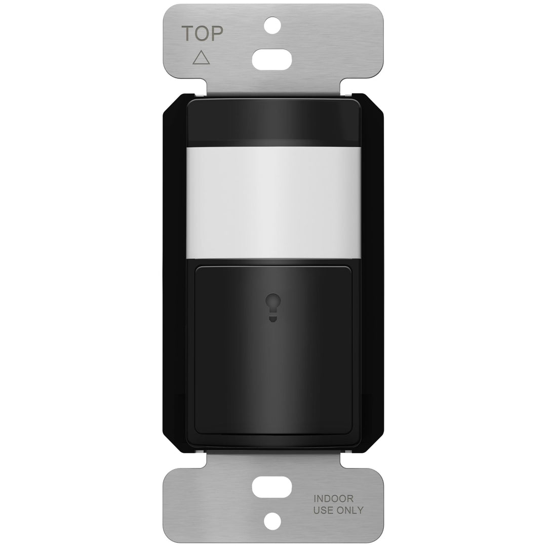 TOPGREENER PIR Motion Sensor Light Switch, Occupancy & Vacancy Motion Sensor Switch, 𝐎𝐩𝐞𝐫𝐚𝐛𝐥𝐞 𝐖𝐢𝐭𝐡𝐨𝐮𝐭 𝐆𝐫𝐨𝐮𝐧𝐝 𝐖𝐢𝐫𝐞, No Neutral Wire, Single Pole, TDOS5-HL-W-2PCS, White - DOKUTRONIX