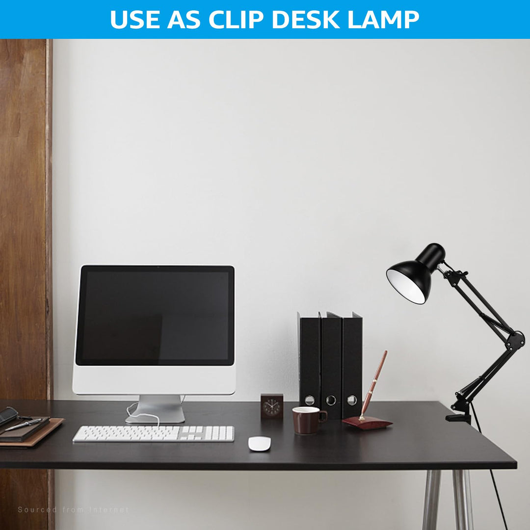 Adjustable Clamp Desk Lamp - TORCHSTAR Gooseneck - DOKUTRONIX