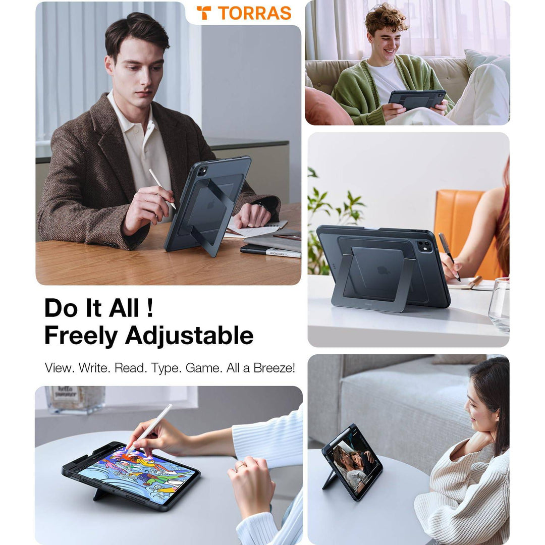 TORRAS Pro 11 Stand Case: Ultra Stable and Slim. - DOKUTRONIX