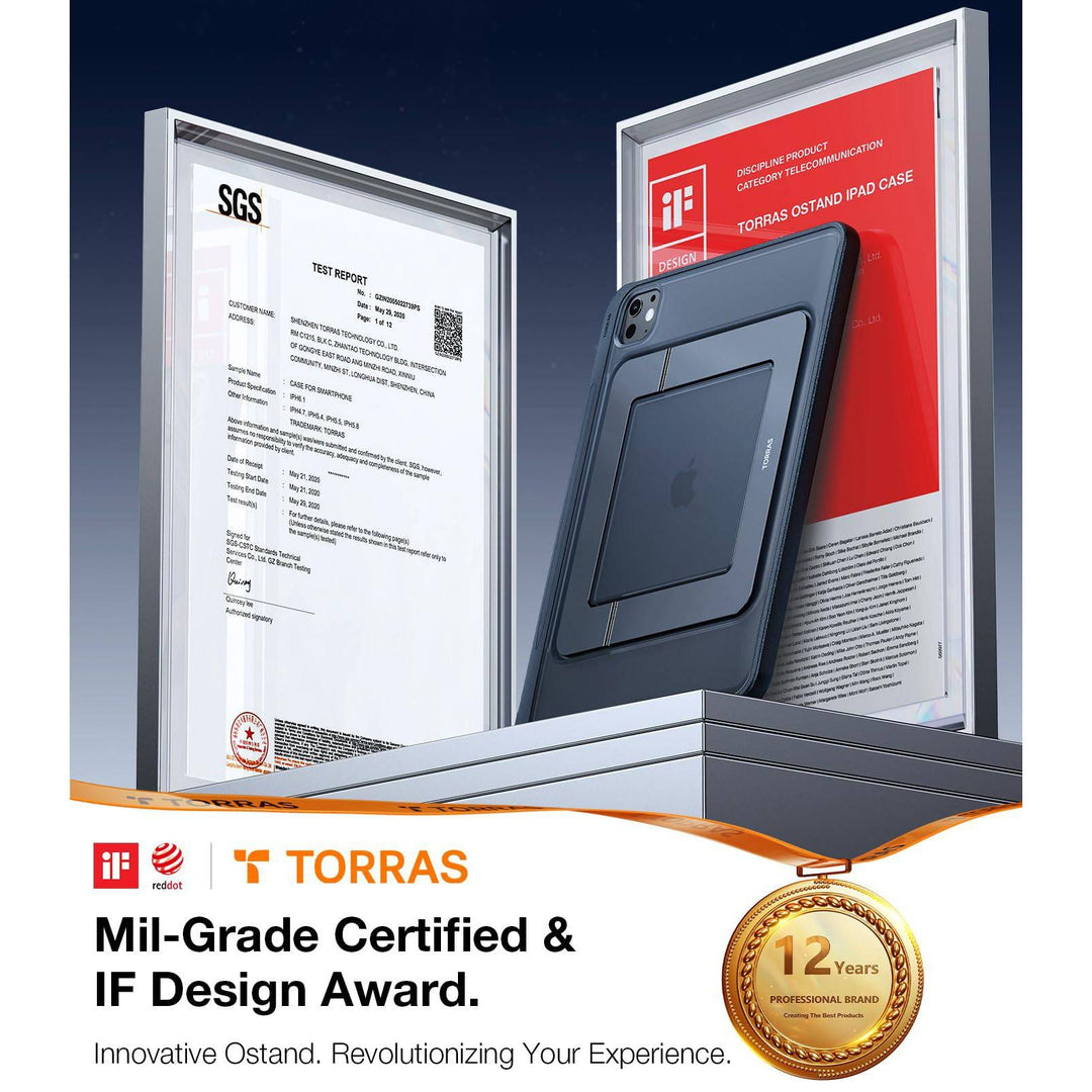 TORRAS Pro 11 Stand Case: Ultra Stable and Slim. - DOKUTRONIX