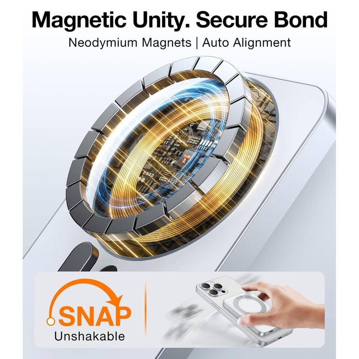 TORRAS SlimMag 5000mAh Wireless Power Bank & Stand - DOKUTRONIX