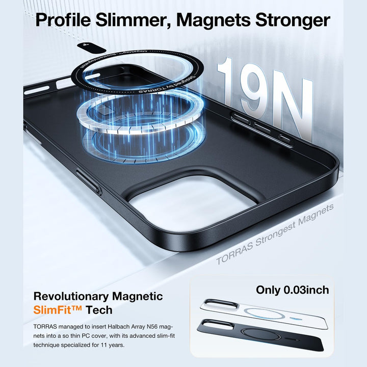TORRAS SlimMag Case for iPhone 16 Pro Max - DOKUTRONIX