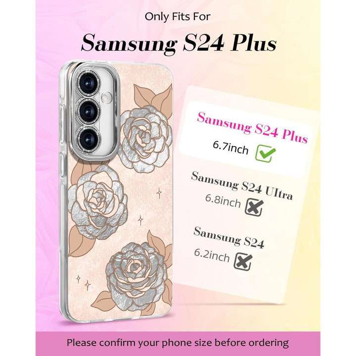 Galaxy Glitter Cherry Case & Lens Protector - DOKUTRONIX