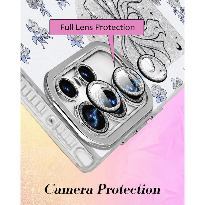 Galaxy Glitter Cherry Case & Lens Protector - DOKUTRONIX