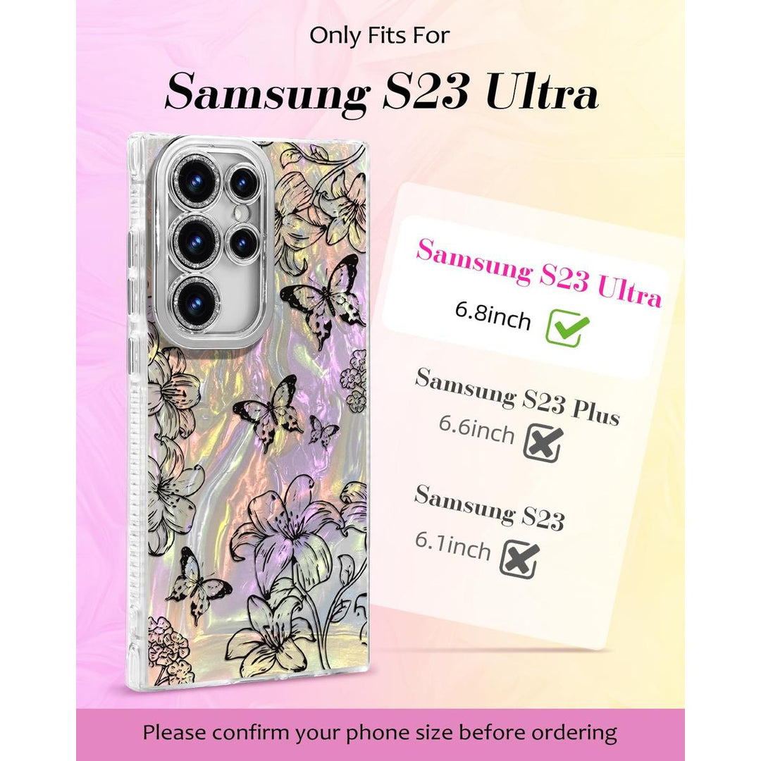 Galaxy Glitter Cherry Case & Lens Protector - DOKUTRONIX