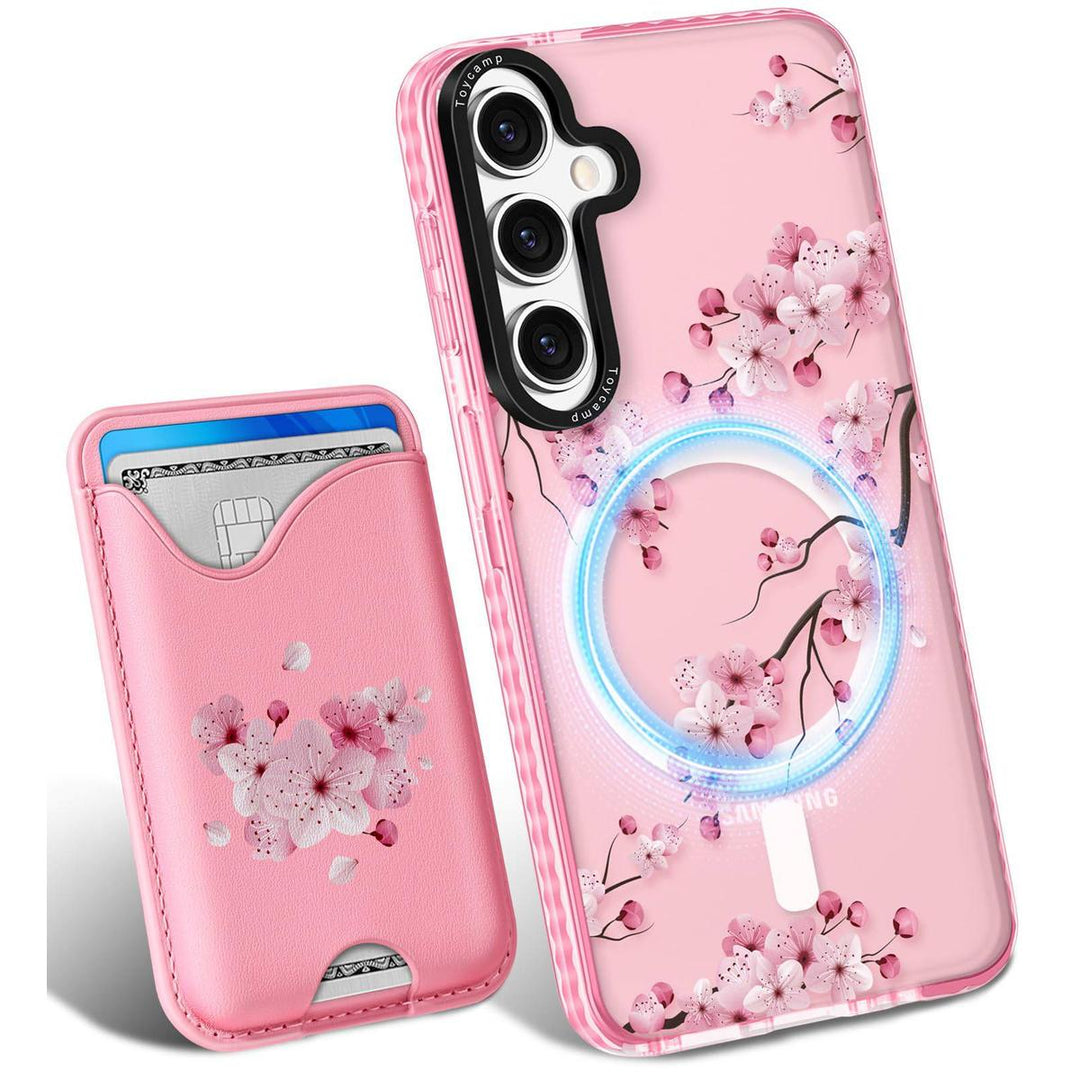 Kawaii Strawberry Galaxy S24 Ultra Wallet Case - DOKUTRONIX