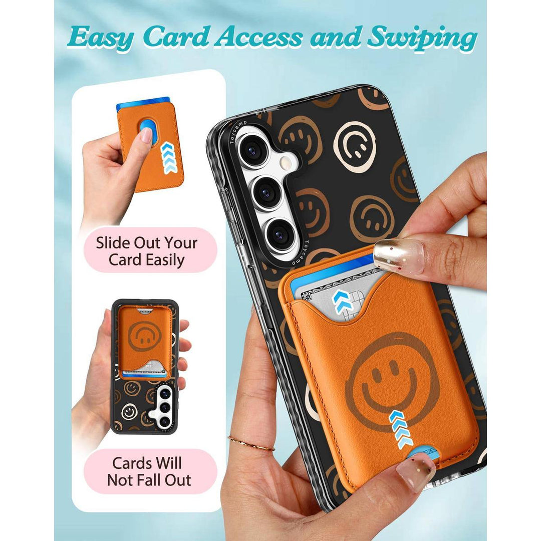 Kawaii Strawberry Galaxy S24 Ultra Wallet Case - DOKUTRONIX