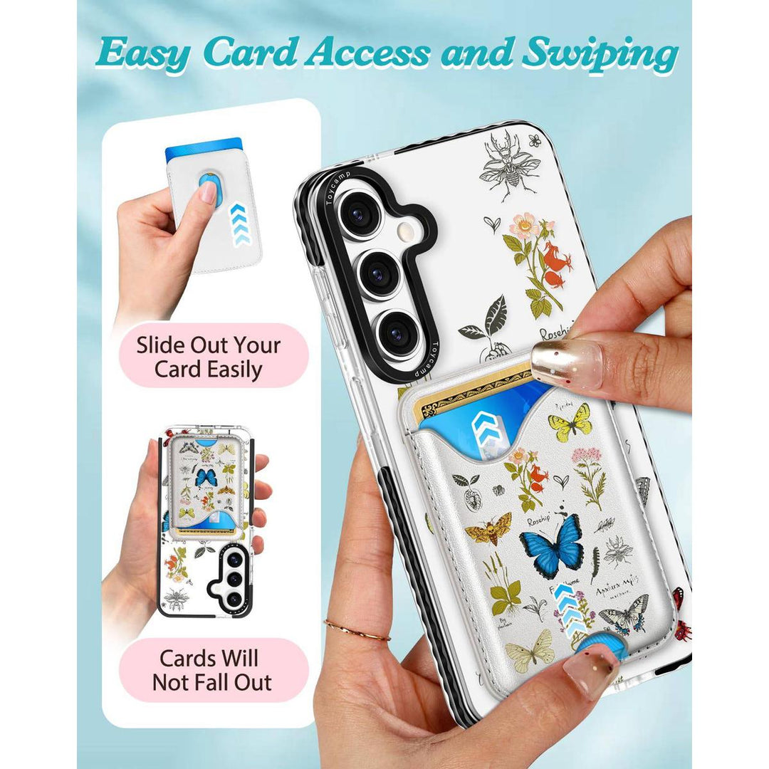 Kawaii Strawberry Galaxy S24 Ultra Wallet Case - DOKUTRONIX