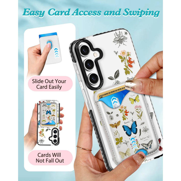 Kawaii Strawberry Galaxy S24 Ultra Wallet Case - DOKUTRONIX