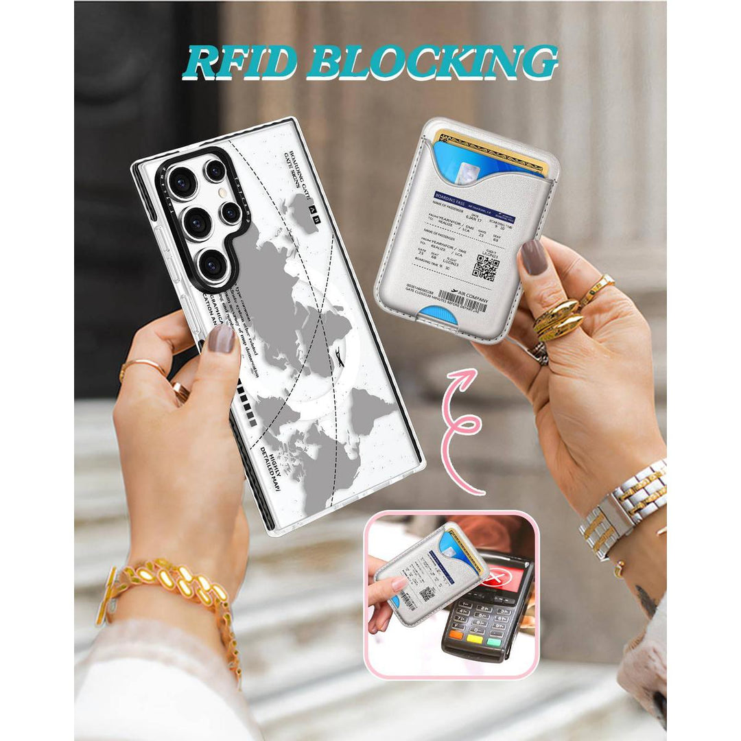 Kawaii Strawberry Galaxy S24 Ultra Wallet Case - DOKUTRONIX