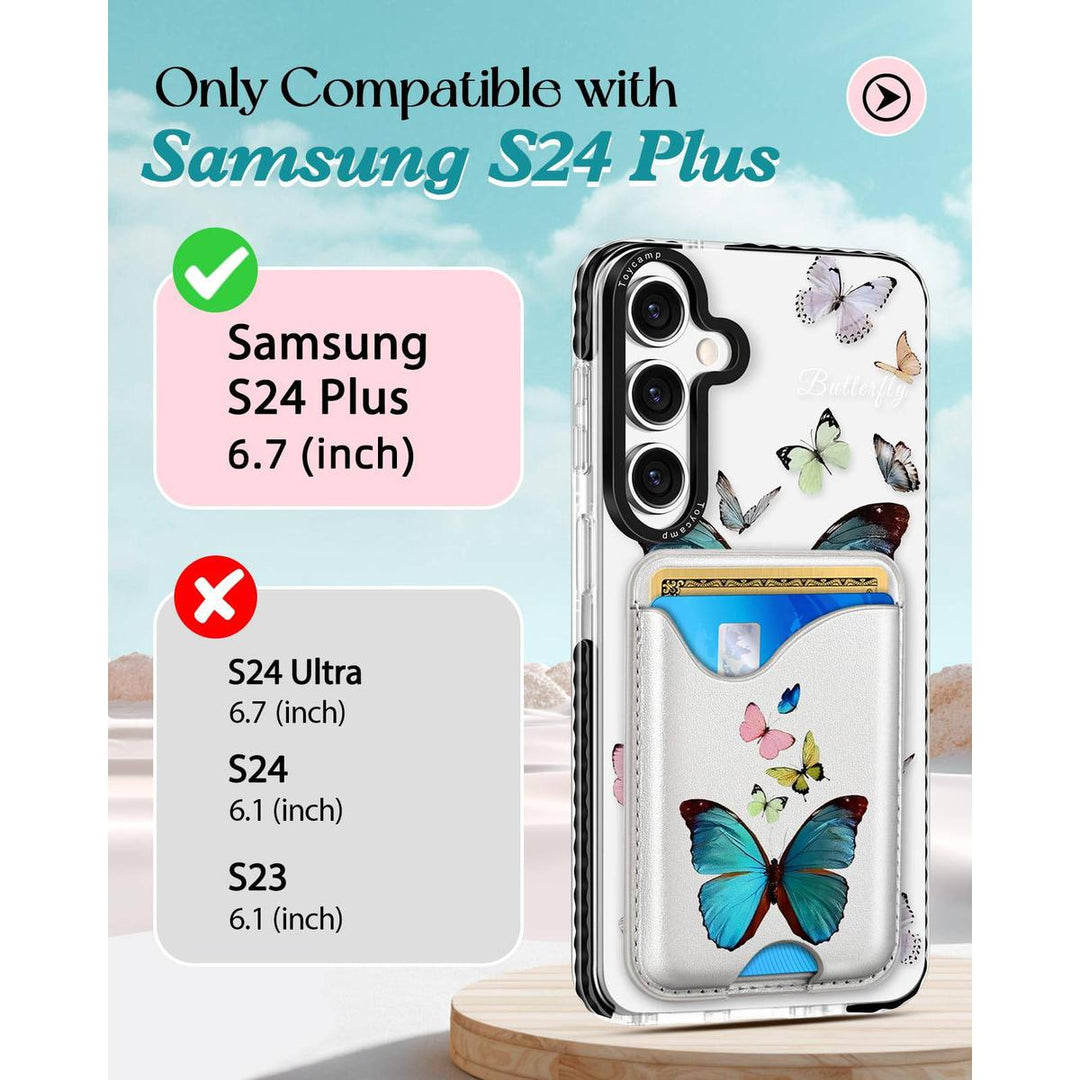 Kawaii Strawberry Galaxy S24 Ultra Wallet Case - DOKUTRONIX