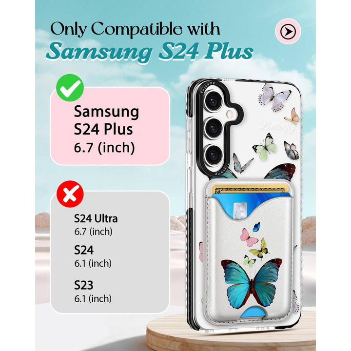 Kawaii Strawberry Galaxy S24 Ultra Wallet Case - DOKUTRONIX