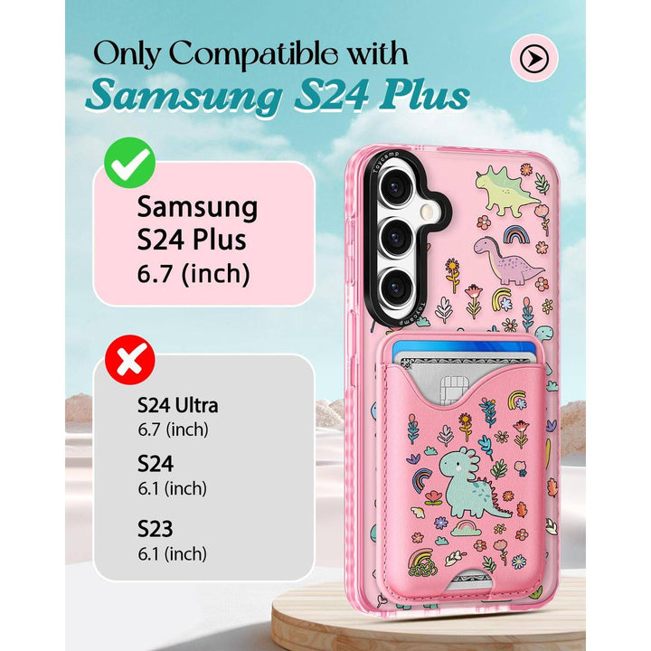 Kawaii Strawberry Galaxy S24 Ultra Wallet Case - DOKUTRONIX