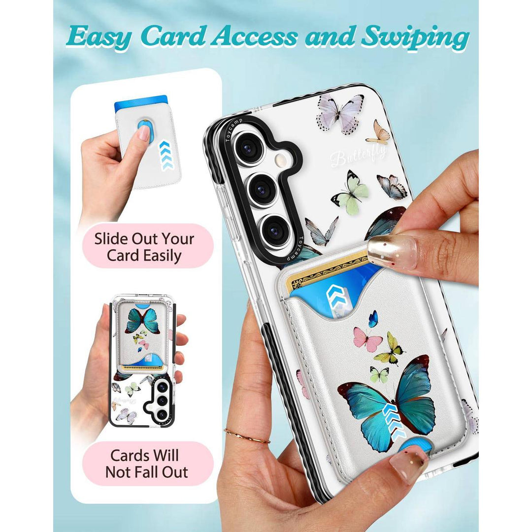 Kawaii Strawberry Galaxy S24 Ultra Wallet Case - DOKUTRONIX