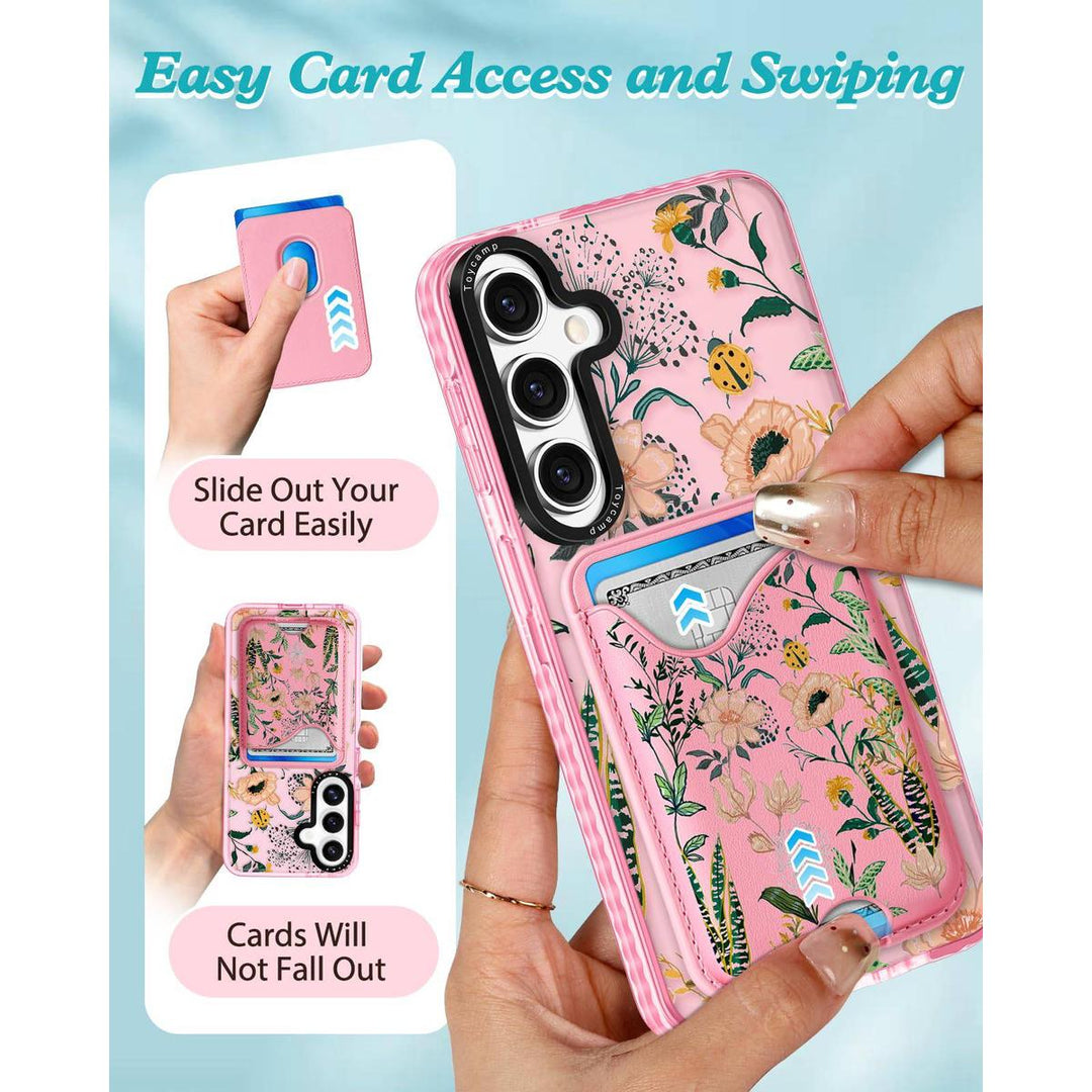 Kawaii Strawberry Galaxy S24 Ultra Wallet Case - DOKUTRONIX