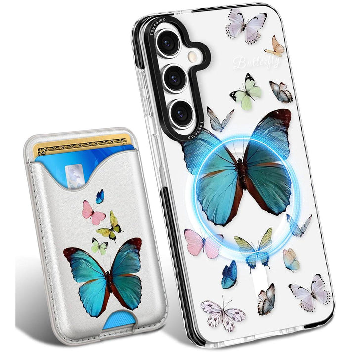 Kawaii Strawberry Galaxy S24 Ultra Wallet Case - DOKUTRONIX